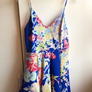 Yumi Kim fun spring dress! Blue hawaii dress.